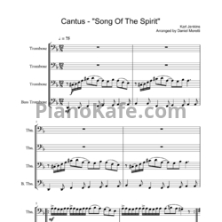 Ноты Karl Jenkins - Cantus - предпросмотр