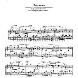 Ноты Yuhki Kuramoto - Romance - предпросмотр
