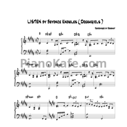 Ноты Beyonce - Listen (Версия 2) - предпросмотр