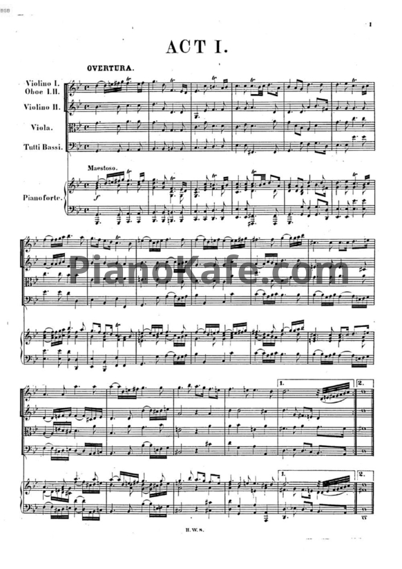 Ноты Георг Гендель - Опера-оратория "Теодора" (HWV 68) - PianoKafe.com