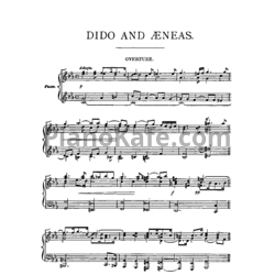 Ноты Генри Пёрселл - Опера "Дидона и Эней" (Z 626) - предпросмотр