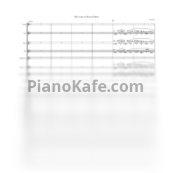 Ноты Арам Хачатурян - Лезгинка (Партитура и голоса) - предпросмотр