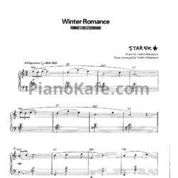 Ноты Yuriko Nakamura - Winter romance - предпросмотр