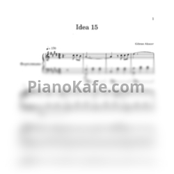 Ноты Gibran Alcocer - Idea 15 - предпросмотр