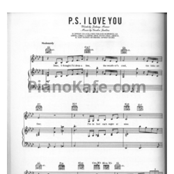 Ноты Billie Holiday - P.S. I love you - предпросмотр