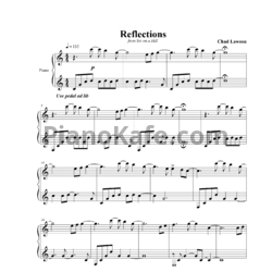 Ноты Chad Lawson - Reflections - предпросмотр
