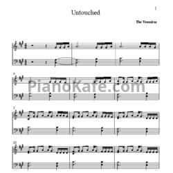 Ноты The Veronicas - Untouched