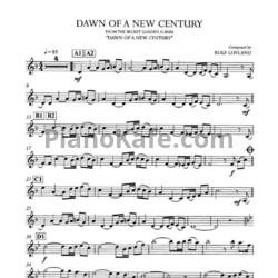 Ноты Secret Garden - Dawn of a new century (для скрипки) - предпросмотр