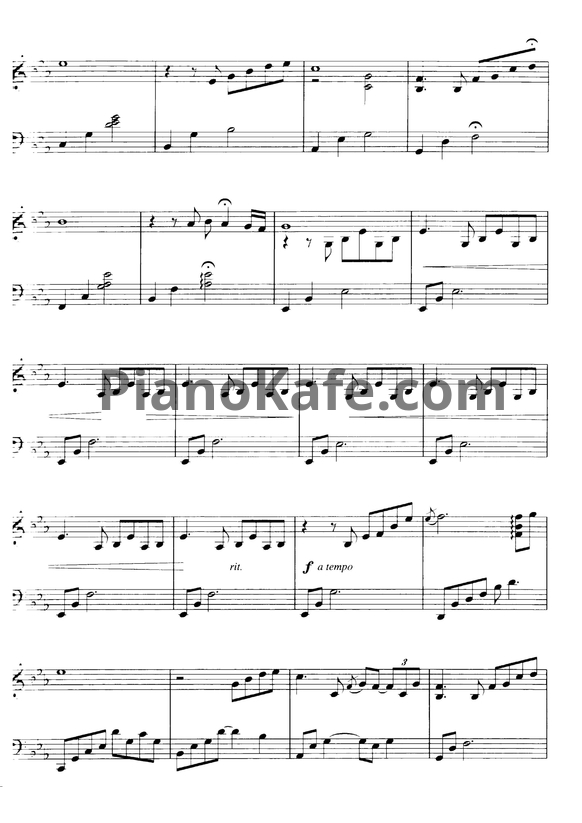 Ноты Jim Chappell - Gone - PianoKafe.com