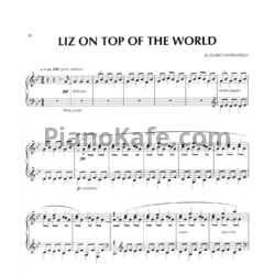 Ноты Dario Marianelli - Liz on top of the world - предпросмотр