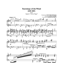 Ноты Yasunori Mitsuda - Yearnings of the Wind (600 AD)