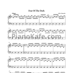 Ноты Akira Yamaoka - Fear of the dark - предпросмотр
