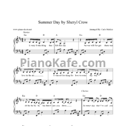 Ноты Sheryl Crow - Summer day