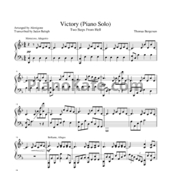 Ноты Two Steps From Hell - Victory