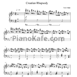 Ноты Maksim Mrvica - Croatian rhapsody - предпросмотр