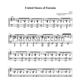 Ноты Muse - United State of Eurasia - предпросмотр