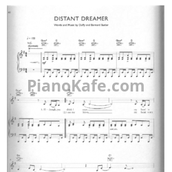 Ноты Duffy - Distant dreamer