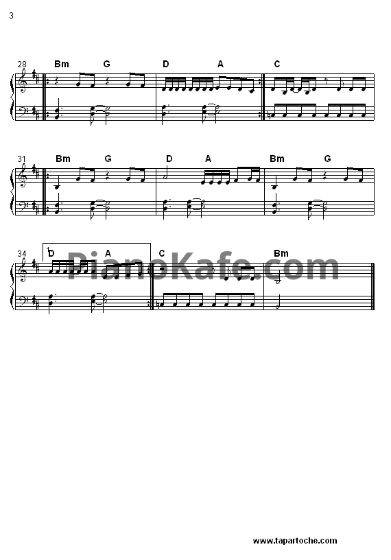 Ноты Lafee - Heul doch (Shut up) - PianoKafe.com