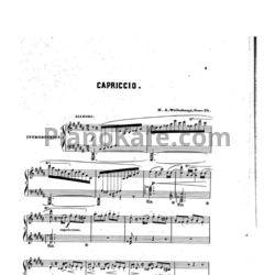 Ноты Герман Волленгаупт - Капричио (Соч. 28)