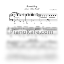 Ноты The Beatles - Something (Переложение для фортепиано) - предпросмотр