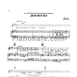 Ноты John Williams - Jedi rocks - предпросмотр