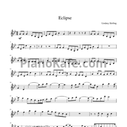 Ноты Lindsey Stirling - Eclipse - предпросмотр
