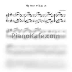 Ноты Celine Dion - My heart will go on (Версия 5) - предпросмотр