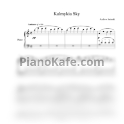 Ноты Andrew Jasinski - Kalmykia sky - предпросмотр