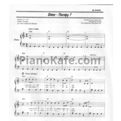 Ноты Therapy? - Diane (Piano solo)