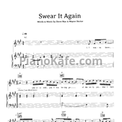 Ноты Westlife - Unbreakable greatest hits (Книга нот)