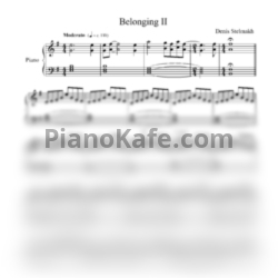 Ноты Denis Stelmakh - Belonging II - предпросмотр
