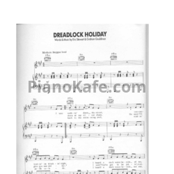 Ноты 10cc - Dreadlock holiday