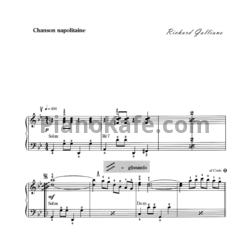 Ноты Richard Galliano - Chanson napolitane