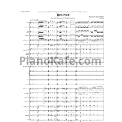 Ноты Nathan Daughtrey - Bounce (Score parts)