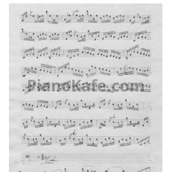 Ноты Иосиф Абако - Каприччио №4 для виолончели соло ре минор - предпросмотр