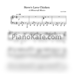 Ноты Jack Black - Steve's Lava Chicken (Minecraft) - предпросмотр