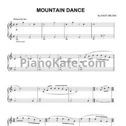 Ноты Dave Grusin - Mountain dance - предпросмотр