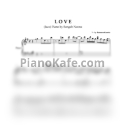 Ноты Sangah Noona - Love (Jazz piano) - предпросмотр