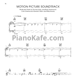 Ноты Radiohead - Motion picture soundtrack - предпросмотр