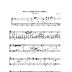 Ноты Sean Callery - Michael and Nikita's love theme