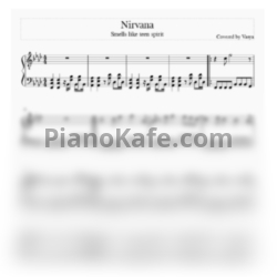 Ноты Nirvana - Smells like teen spirit (Версия 2) - предпросмотр
