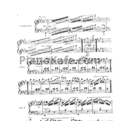 Ноты Карл Черни - Экспромты или блестящие вариации, Op. 36 - предпросмотр