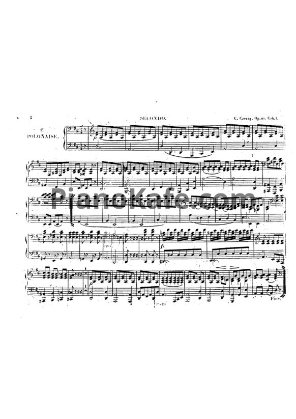 Ноты Карл Черни - Декамерон мюзикл №1 (Op. 111) для фортепиано в 4 руки - PianoKafe.com