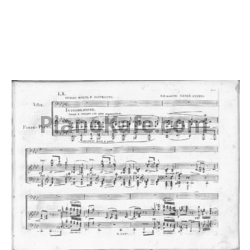 Ноты Карл Черни - In questa tomba oscura - предпросмотр