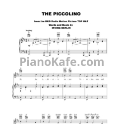 Ноты Irving Berlin - The piccolino - предпросмотр