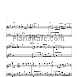 Ноты Yiruma - 1315's Improvisation B - предпросмотр