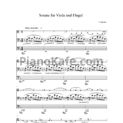 Ноты Иван Соколов - Соната для альта и фортепиано - предпросмотр