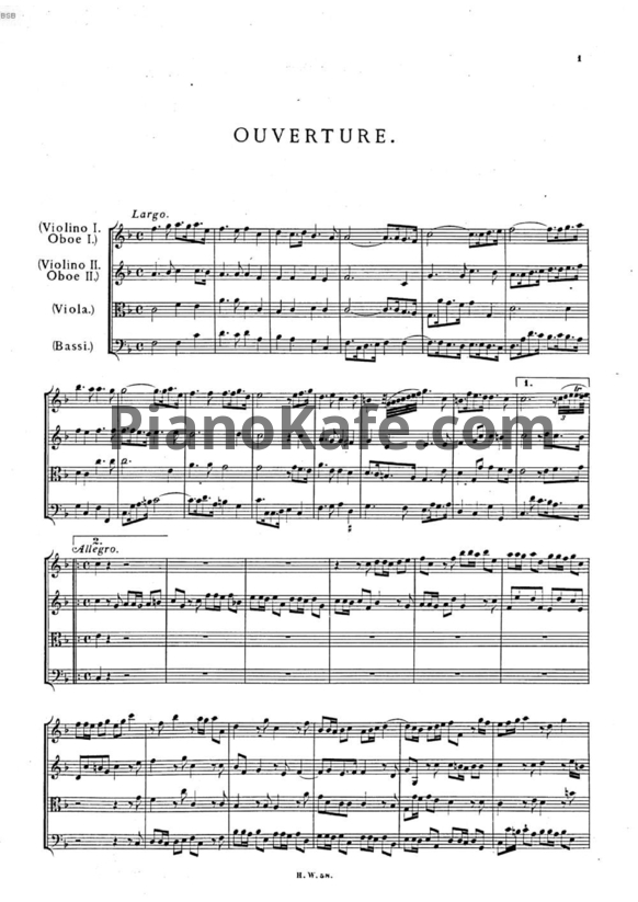 Ноты Георг Гендель - Опера "Ринальдо" (HWV 7) - PianoKafe.com