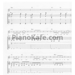 Ноты Muse - Time is running out - предпросмотр