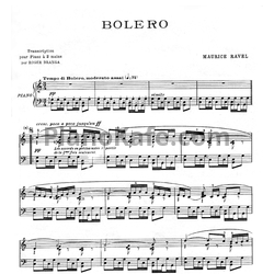 Ноты Maurice Ravel - Bolero (Версия 2) - предпросмотр